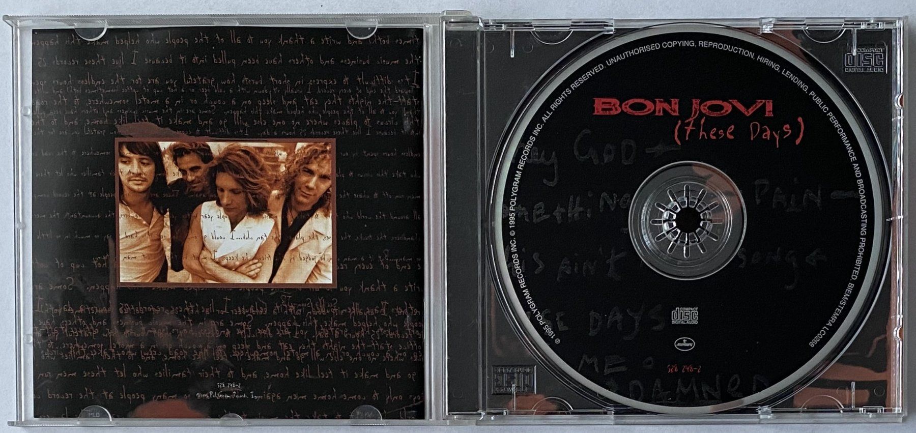 CD: Bon Jovi, These Days – Usato da Flums venduto da Asquillo 2