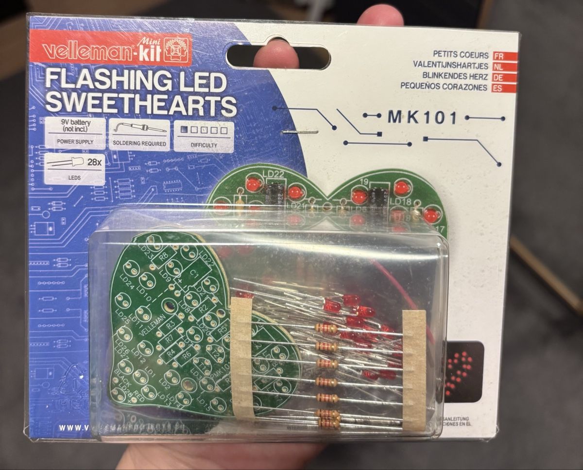 Kit bricolage: LED Sweethearts – Nuovo e nell'imballaggio originale da Basel venduto da Mirejus