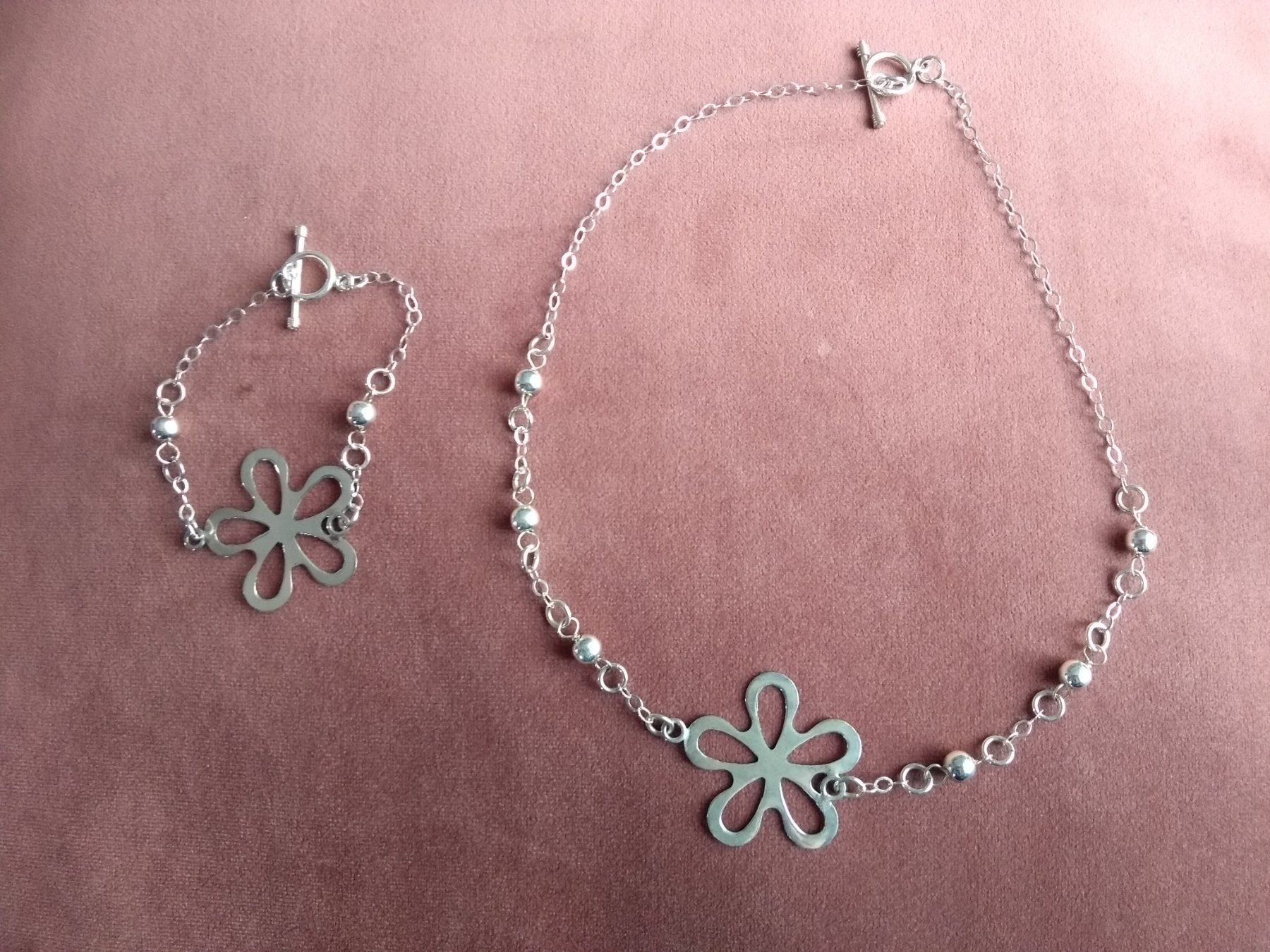 Sonstiger Schmuck: Halskette + Armband (925) – Neu (gemäss Beschreibung) aus Neuheim von discovery27