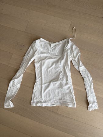 Weisses Langarmshirt, Grösse S, toller Zustand!