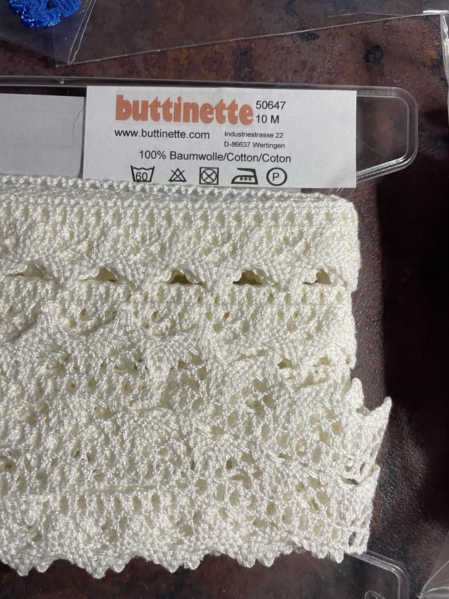 Stoffe: Kurzwaren, Spitze, Bänder – Neu und originalverpackt aus Fehraltorf von Nadja0205 1