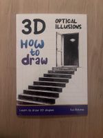 Zeichenbuch 3D Optical Illusions Neu