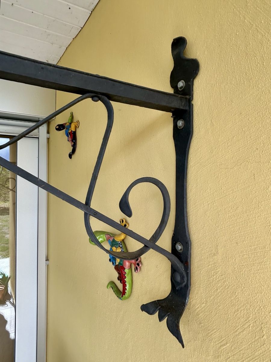 Lampade: Grosse Lampe aus Stahl – Usato da Oberlunkhofen venduto da Lilie13 2