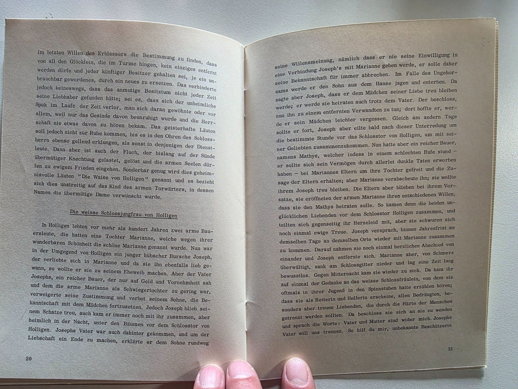 Bücher: Holligen einst und jetzt - Bern-Holligen 1963 – Gebraucht aus Walterswil BE von Lonitti 7