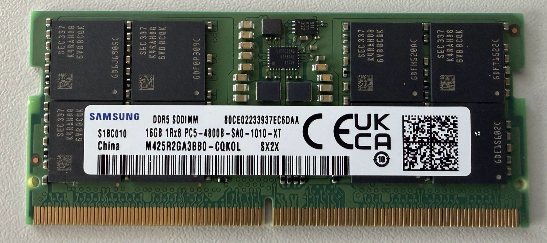 Memoria / RAM: 16GB DDR5-4800 SO-DIMM RAM-Modul – Nuovo (secondo la descrizione) da Berg TG venduto da Sumsi33