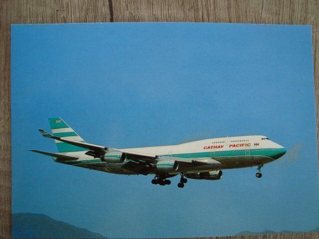 Cartoline postali: Cathay Pacific, B747-400, VR-HOR – Nuovo e nell'imballaggio originale da Thun venduto da Abigboss