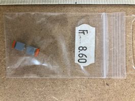 Swiss Model Rail Spur N 2 Stück Mülleimer grau orange