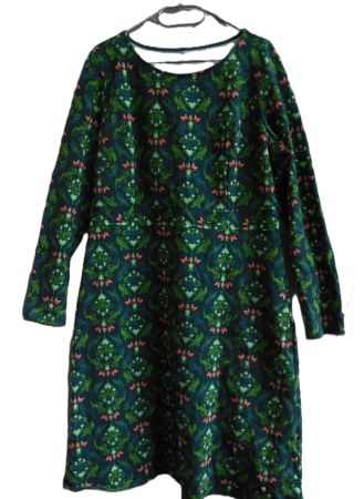 ca. Gr. 42 44 s. Masse Blutsgeschwister Kleid grün neuwertig