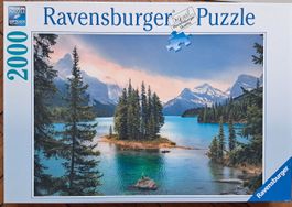 Ravensburger Puzzle 2000 Teile "Malerische Berglandschaft"