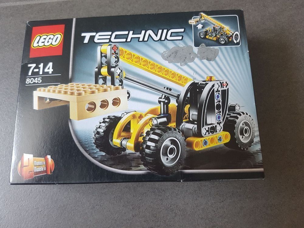 Lego Giocattoli: Lego Technic Nr. 8045 Mini Teleskoplader – Usato da Starrkirch-Wil venduto da Mambostar