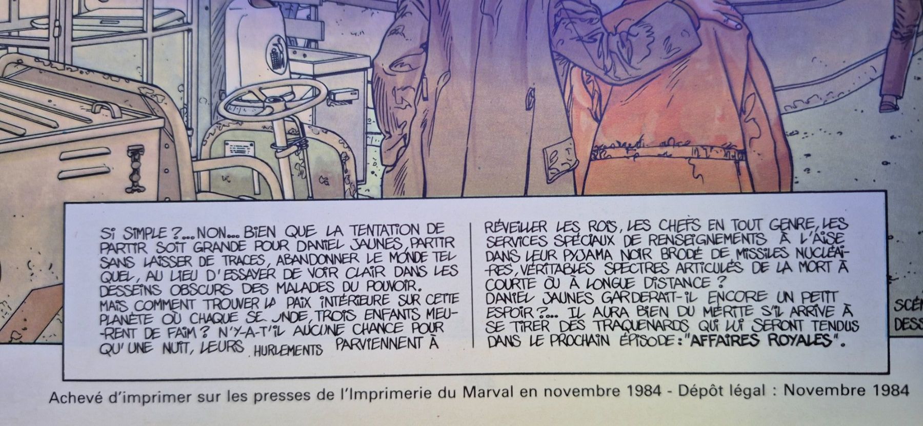 Comics: JAUNES - Le transfert Slave - EO 1984 – Gebraucht aus Grand-Lancy von loi_599y 3