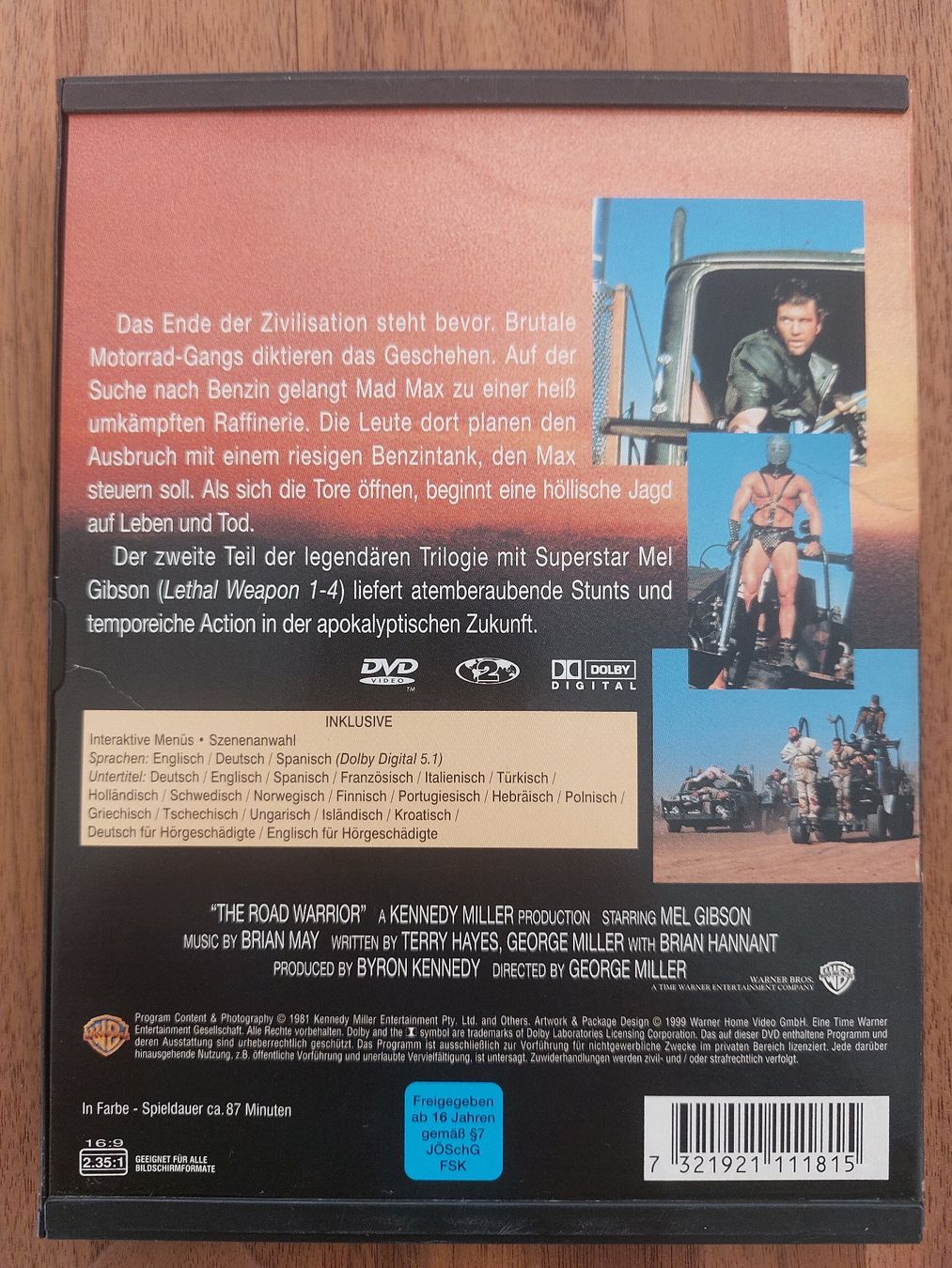 Tutti i DVDs: DVD - Mad Max 2 Der Vollstrecker – Usato da Rheinfelden venduto da FilmAuktion 1