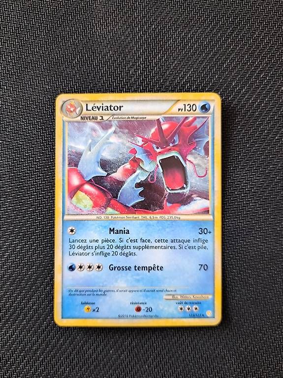 Pokémon Sammelbilder & Trading cards: Léviator 123/123 – Gebraucht aus Prilly von adrifavre25