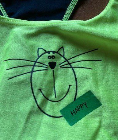 Costumi da bagno & Bikini: Badekleid neonfarben – Nuovo (secondo la descrizione) da Orselina venduto da Vrenegonde 2