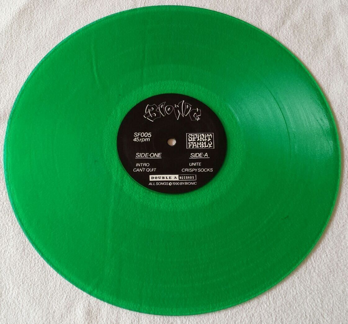 Schallplatten: Bionic - Bionic - EP - 1990  - First Press - Green Vinyl – Gebraucht aus Uster von Zardodel 4
