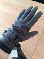 Neue weiche Lederhandschuhe mit Etikett