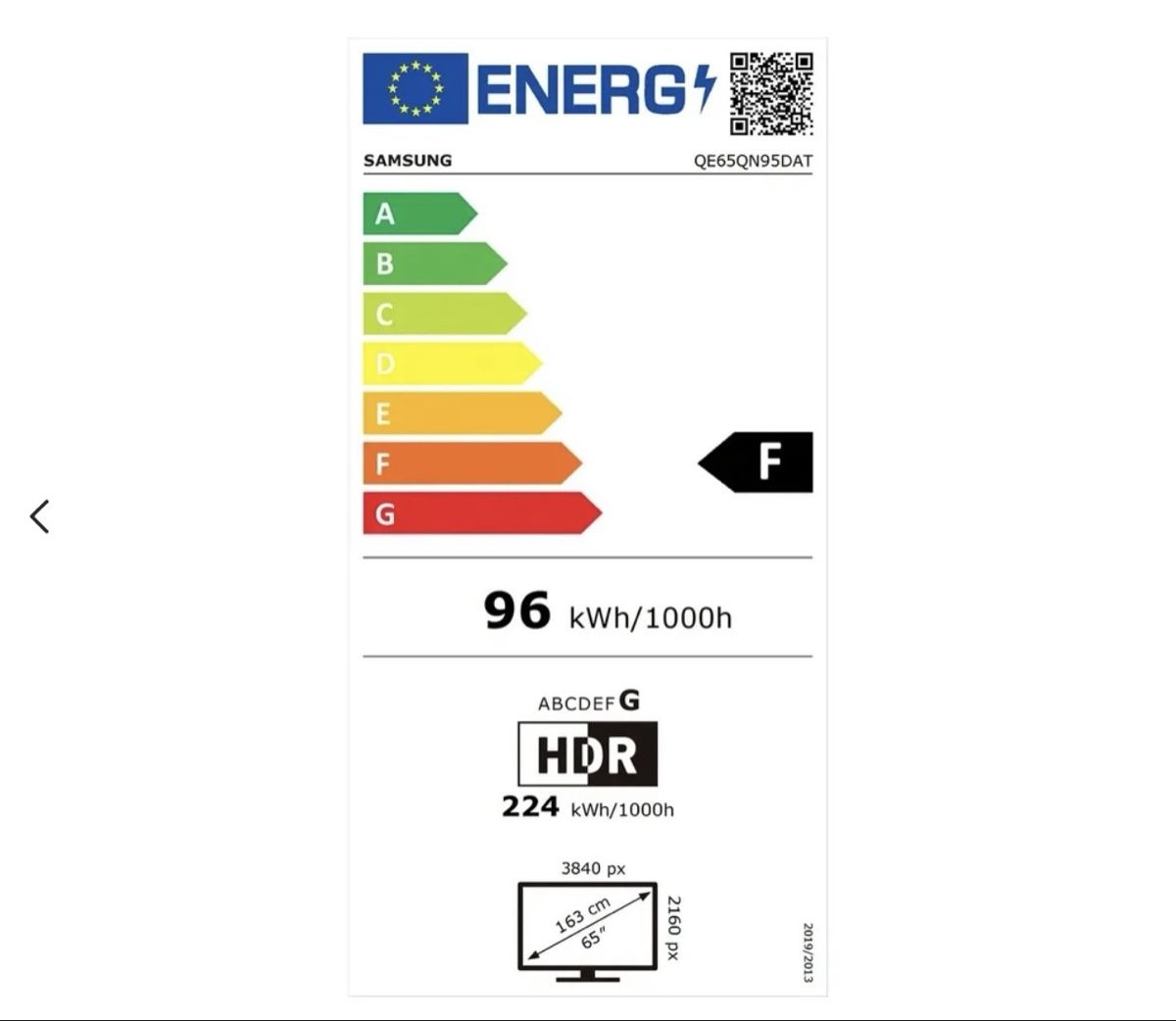 Samsung Appareils TV: Samsung TV QE65QN95D 4K Mini-LED – Neuf avec emballage d'origine à Arth par Tanos 8