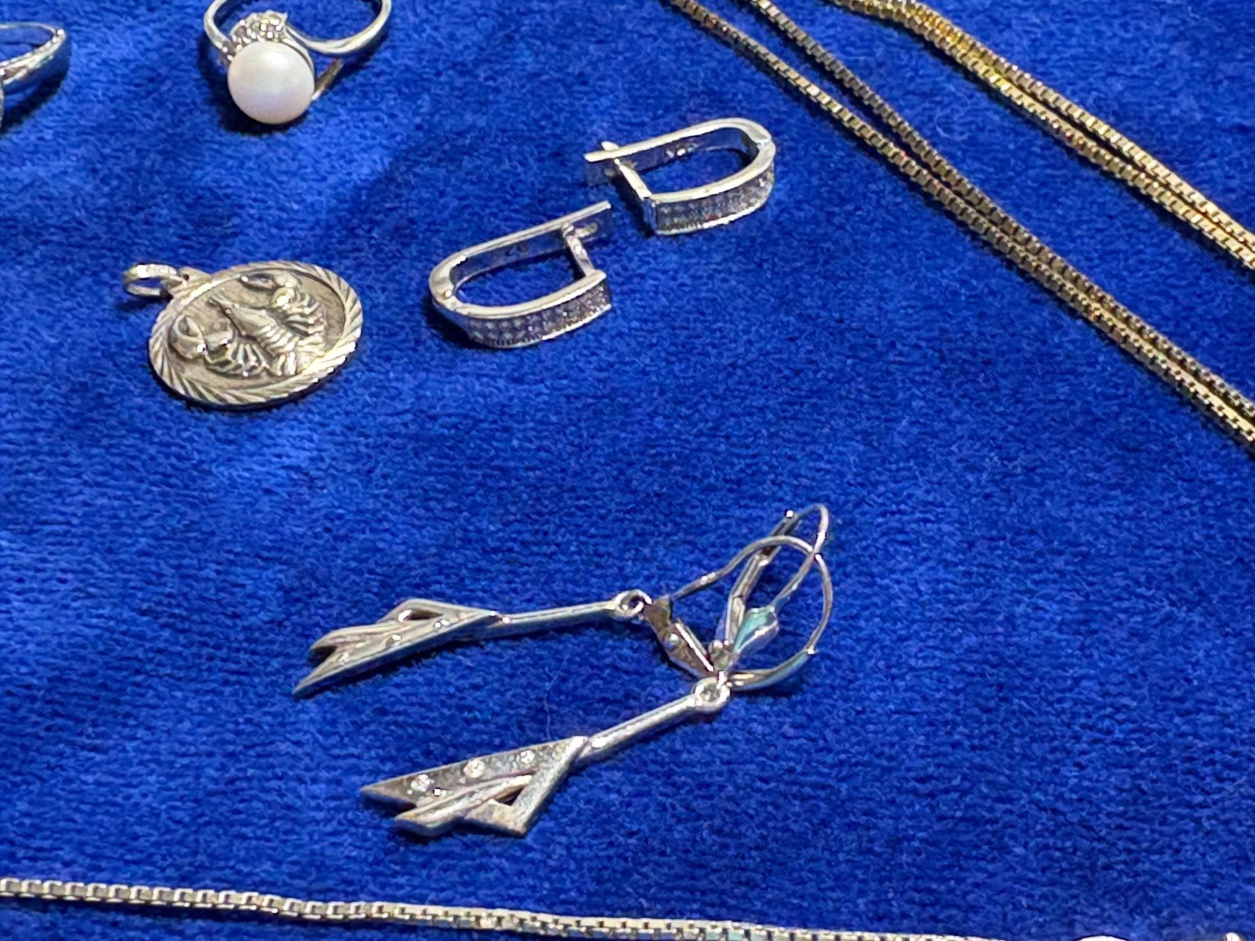 Altri gioielli: 47 gr. 925 Silberschmuck gemischt. – Usato da St. Peterzell venduto da verena40 3