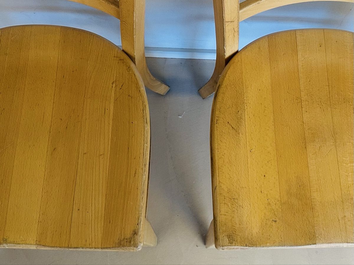 Sedie: 4 Holzstühe / Beizenstühle – Usato da Dagmersellen venduto da Kimchen2012 2