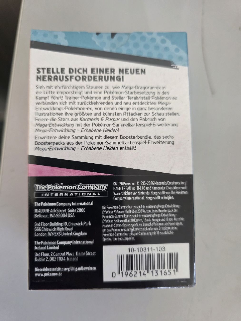 Pokémon Sammelbilder & Trading cards: Pokémon Erhabene Helden Booster Bundle DE – Neu und originalverpackt aus Lausen von Loran13 1