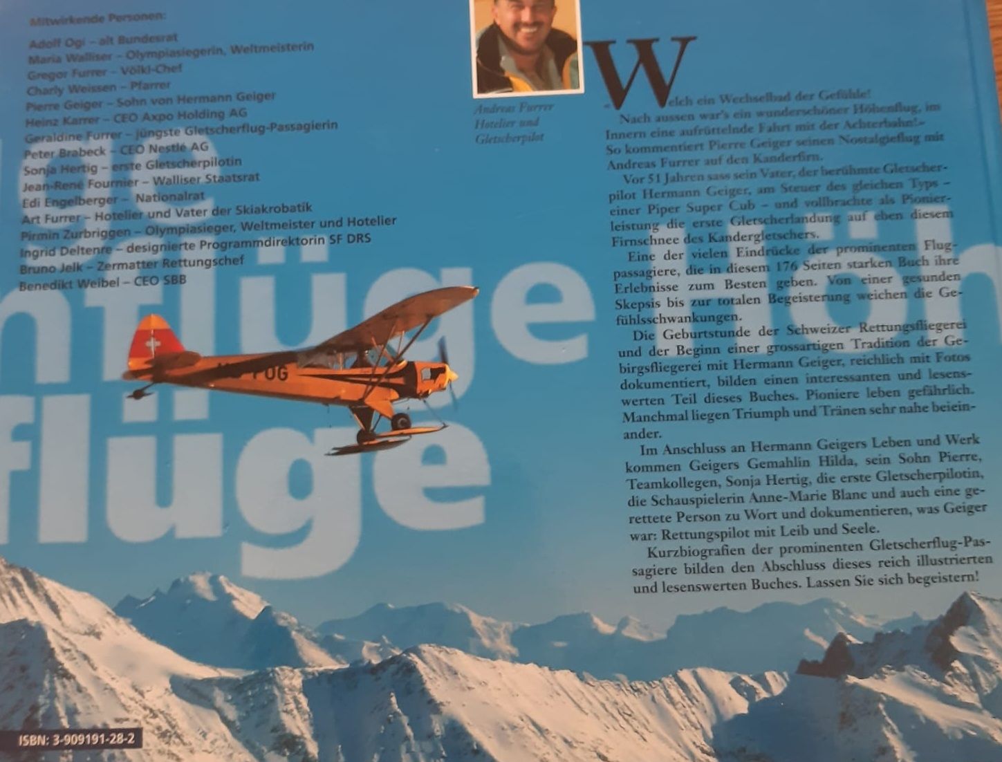Livres: Höhenflüge Hermann Geiger Buch Gletscherflug – Neuf (Voir description) à Derendingen par Nellino01 1