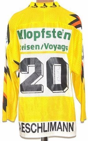 HC FRIBOURG GOTTERON #20 AESCHLIMANN TRIKOT MAILLOT HCFG XXL
