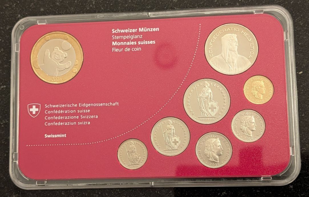 Tutti le monete: Münzsatz Baby 2016 stgl – Nuovo (secondo la descrizione) da Arch venduto da moneyswiss 3