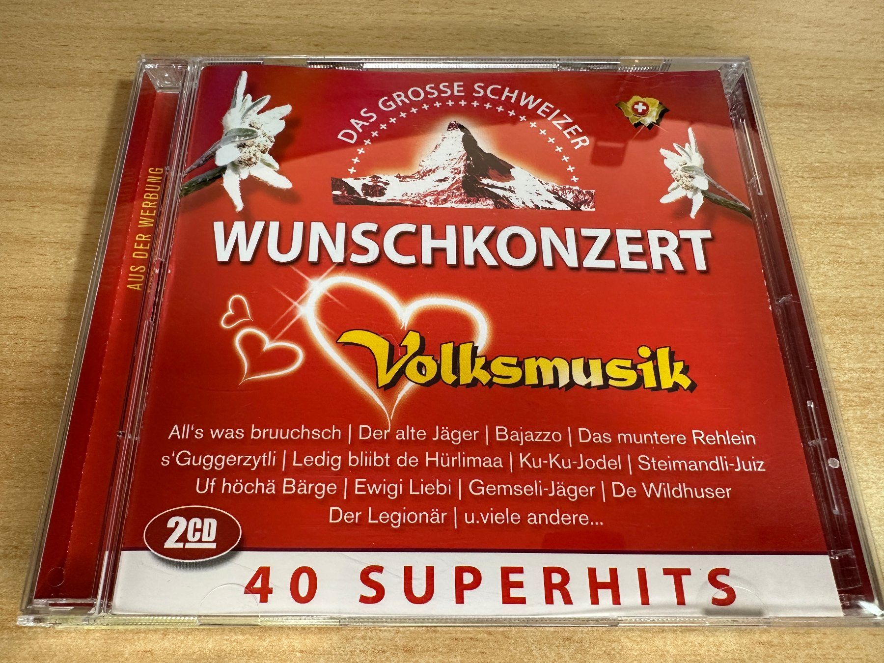 CD: I5 Wunschkonzert - Volksmusik - 2 CD – Usato da Rikon im Tösstal venduto da Alpenmutz