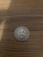 2 Franken 1920 HELVETIA Silber Münze