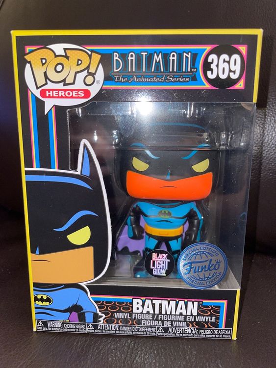 Funk pop Marvel Batman black light 369 (Neu und originalverpackt) in ...