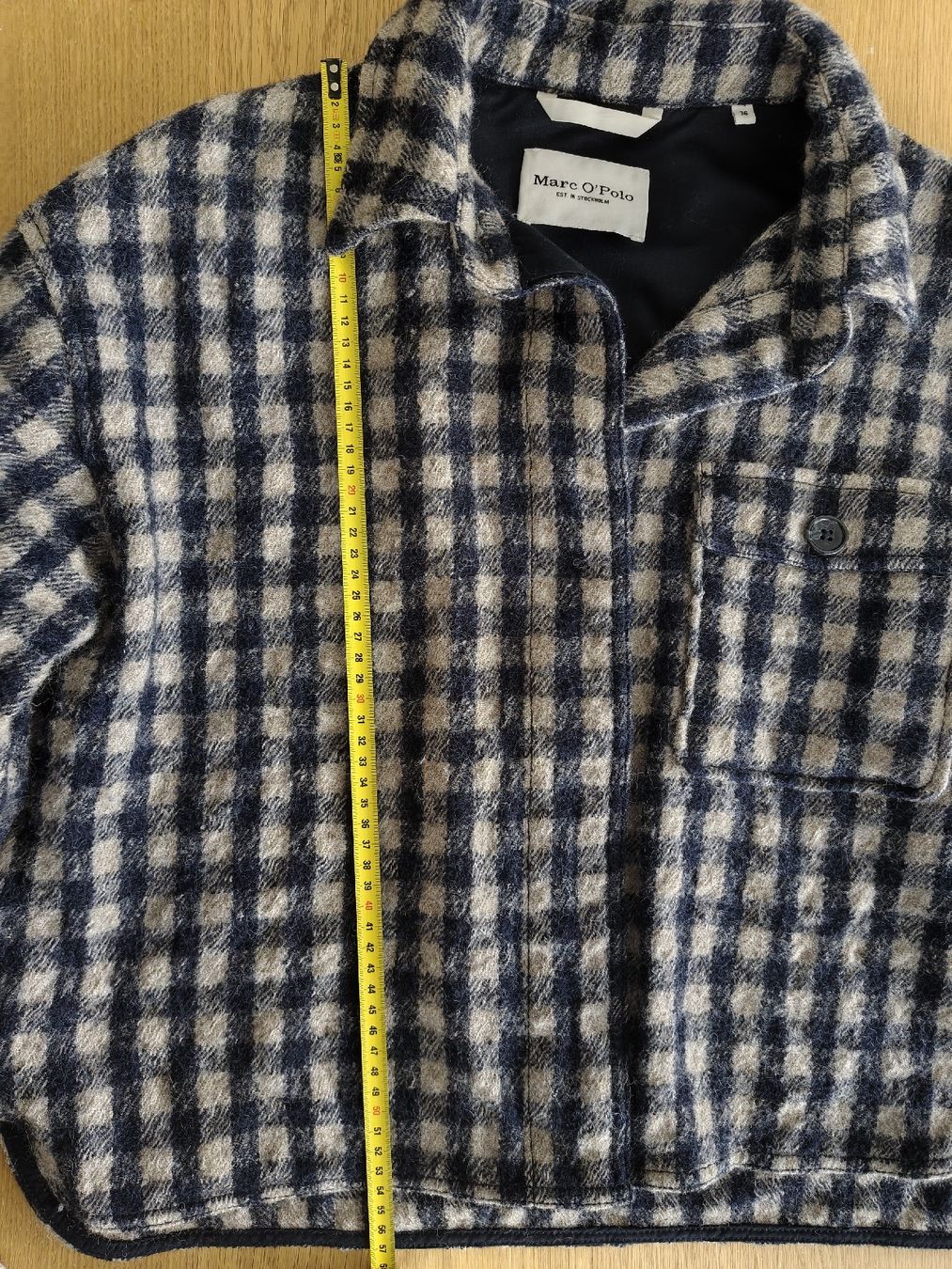 Marc O'Polo Jacken: Marc O'Polo Wollbluse/Jacket, 36 – Gebraucht aus Baden von jcm_9dkf 4