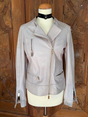 CARDESSE  Bikerjacke  100 % Leder   Gr. 44 IT