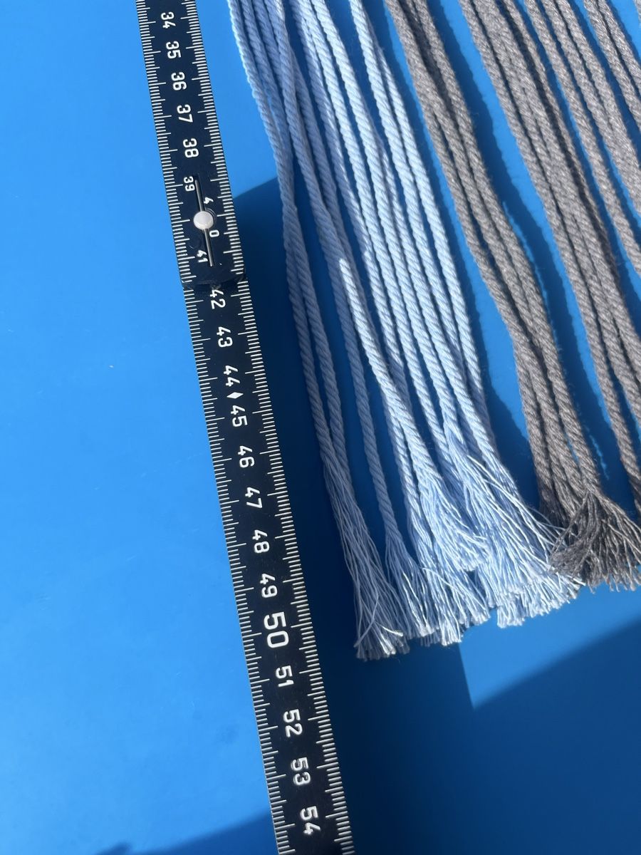 Tutte le decorazioni: Makramee Wandbehang Boho Deko, hellblau/grau, Ø 20cm – Nuovo (secondo la descrizione) da Kerzers venduto da del13 2