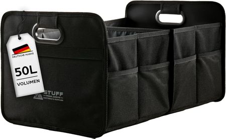 Auto Kofferraum Organizer Tasche faltbar Antirutsch Schwarz