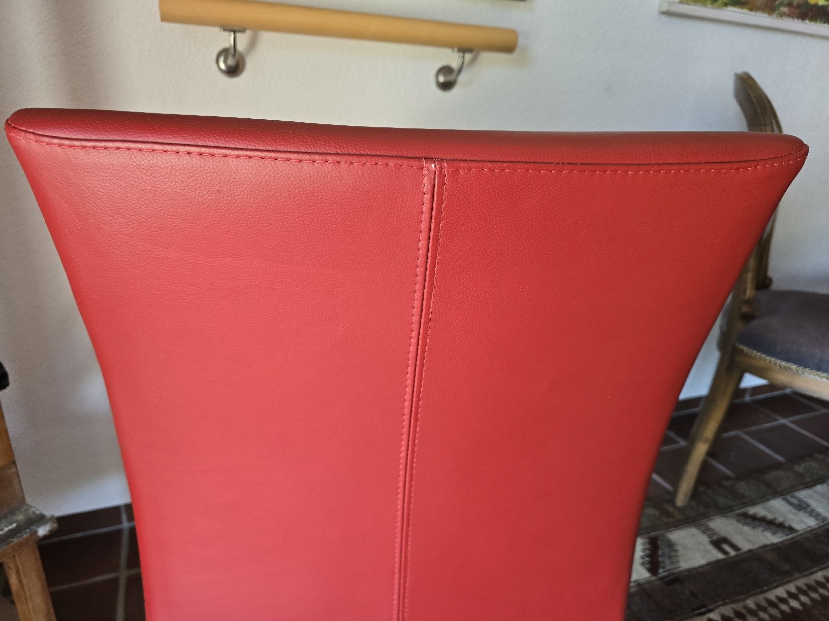 Stühle: Stuhl rot Leder 2 Stk – Gebraucht aus Würenlos von Lea.Maria.Hotz 6