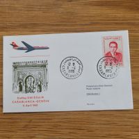 Luftpost Casablanca Genève 1965