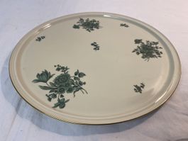 Schöne Vintage Tortenplatte mit Blumendekor Rosentahl