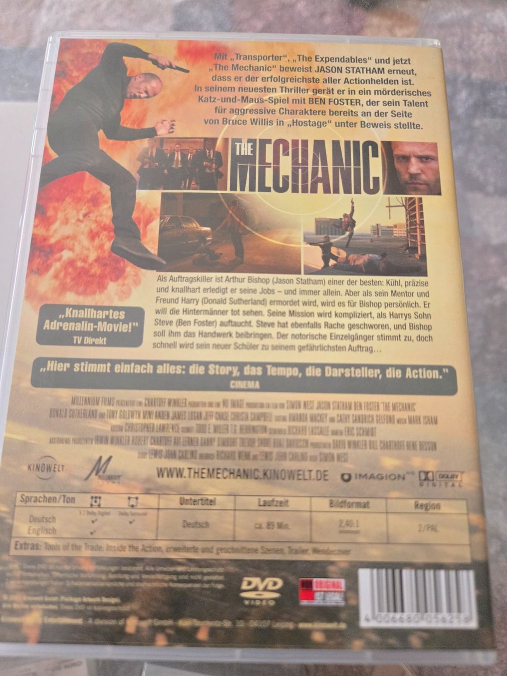 Alle DVDs: The Mechanic DVD – Gebraucht aus Bussigny von Kfdlt 1