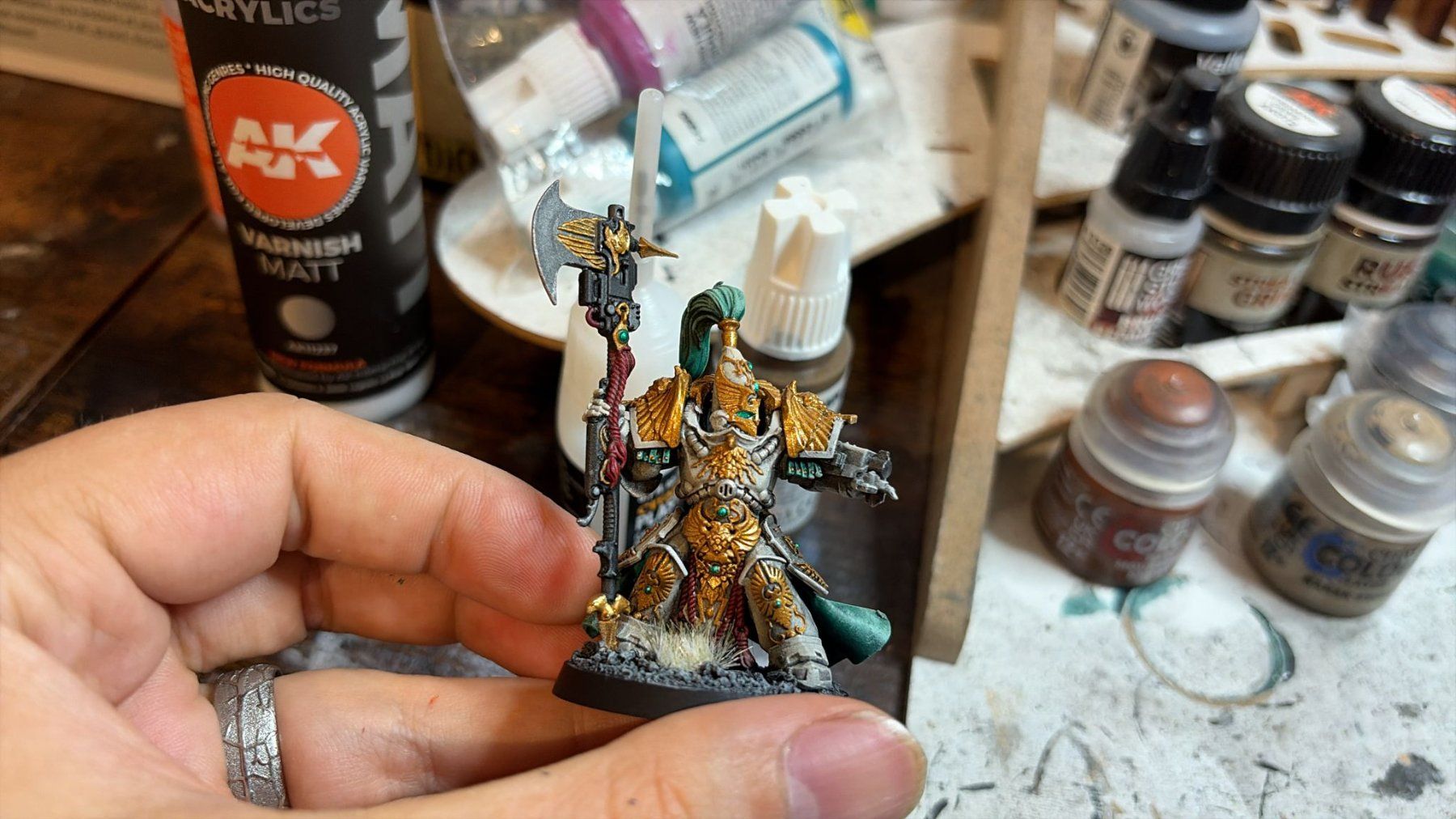 Spielzeuge: Komplette Warhammer 40k Custodes Armee - 4000 Punkte – Gebraucht aus Wittnau von F1asko 3