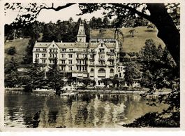 Schloss Hotel HERTENSTEIN LU ca 1940!