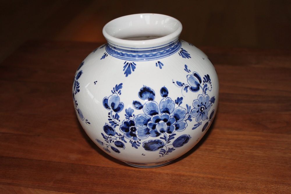 Vase Handgemalt Delfter Porzellan Kaufen auf Ricardo