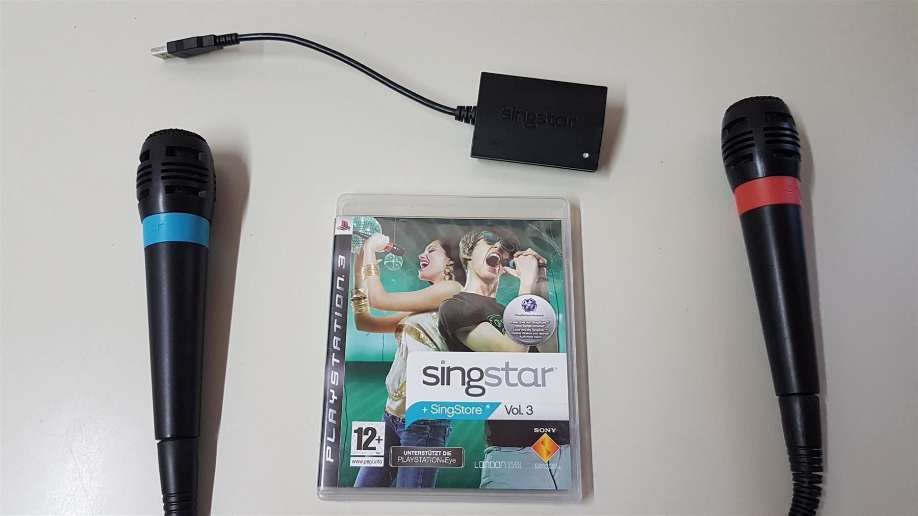 Sony Giochi: 😎SingStar Vol.3 mit 2 Mikrofone – Usato da Schüpfheim venduto da Games_Spielkonsolen 1
