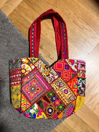 Colorful cloth bag