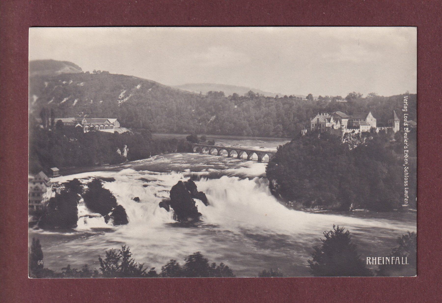 Cartes postales: RHEINFALL – D'occasion à Pully par nicecards