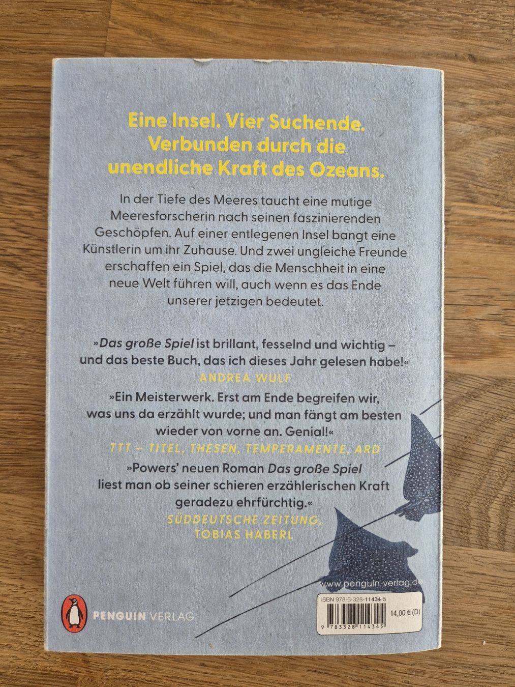 Livres: Richard Powers Das grosse Spiel Roman Taschenbuch – Neuf (Voir description) à Amriswil par noe_z7wn 1