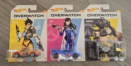 10.- HotWheels OVERWATCH Nr.1/4/5