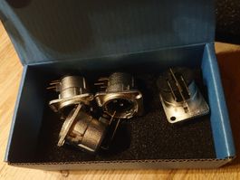 4 Stk Rund-Stecker 3-pol - NC3MDH von Neutrik