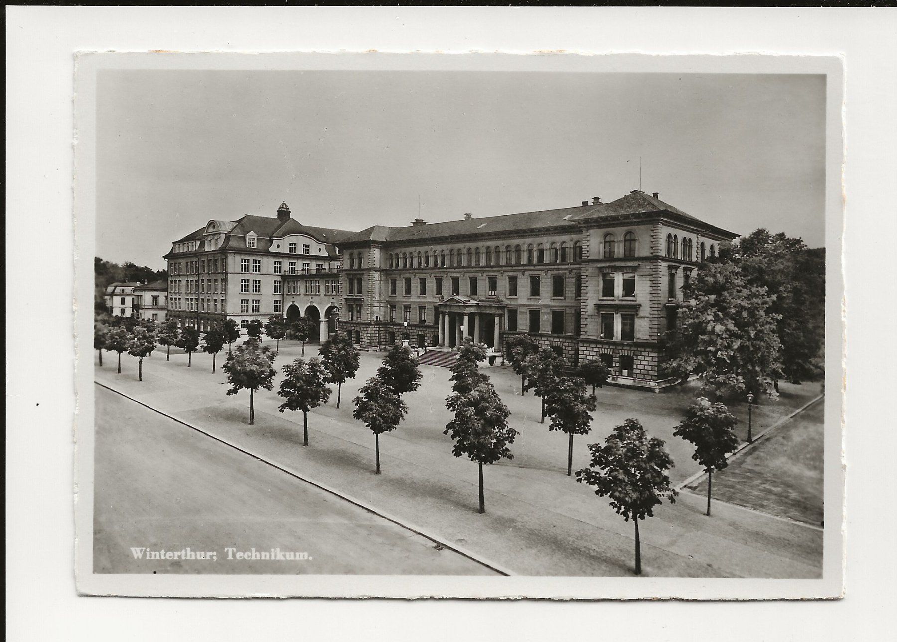 Cartoline postali: AK ca.1940 Winterthur, Technikum 🤓 – Usato da Greifensee venduto da 315WDO