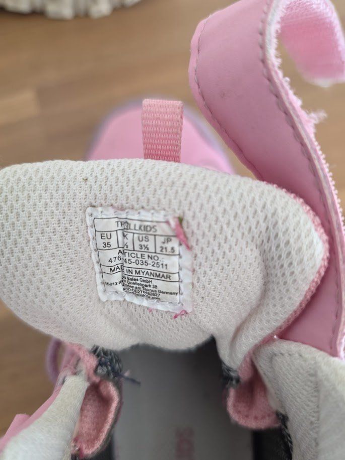 Scarpe per ragazze: Trollkids Wanderschuhe, Grösse 35 – Usato da Meggen venduto da Scollection 3