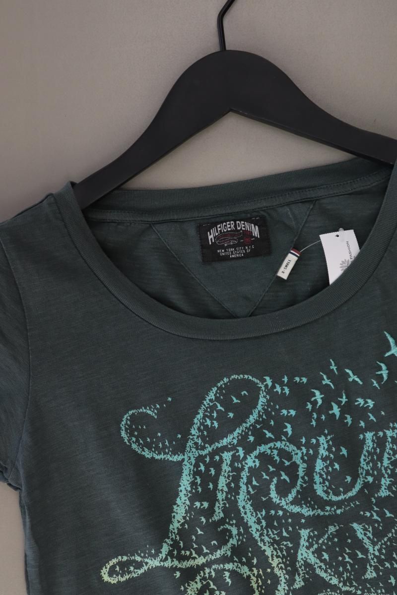T-shirt: Hilfiger Denim Printshirt Gr. S Kurzarm – Usato da Neustadt an der Waldnaab venduto da SecondLifeFashion 1